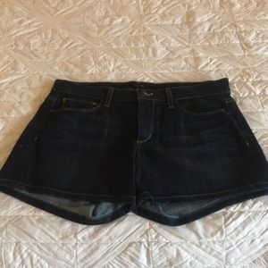 Joe’s, Jean shorts, dark blue denim